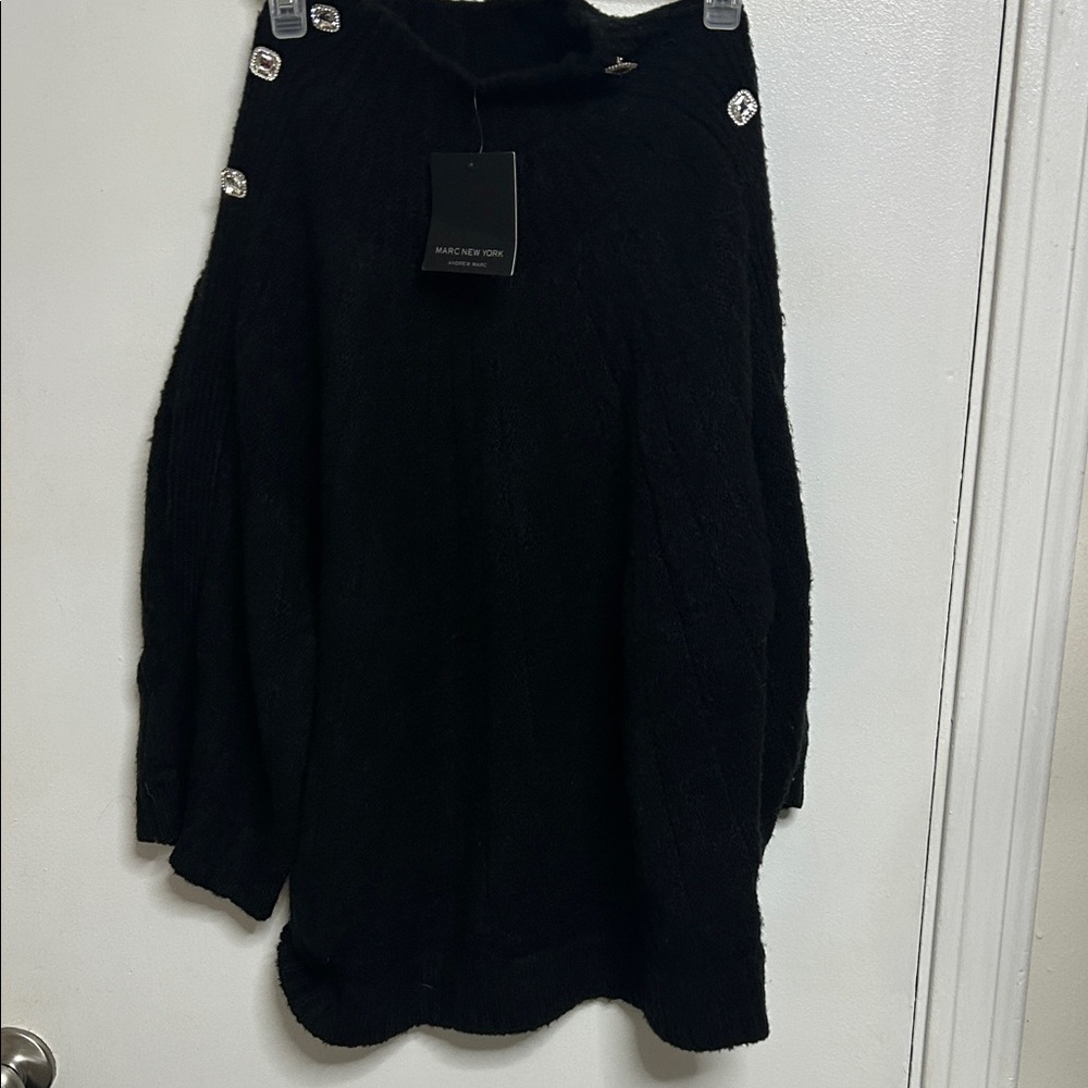 Marc New York Textured Black Knit